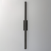ET2 E42344 Alumilux Line 2-lt 51" Tall LED Outdoor Wall Sconce, CCT Selectable - Architectural Bronze