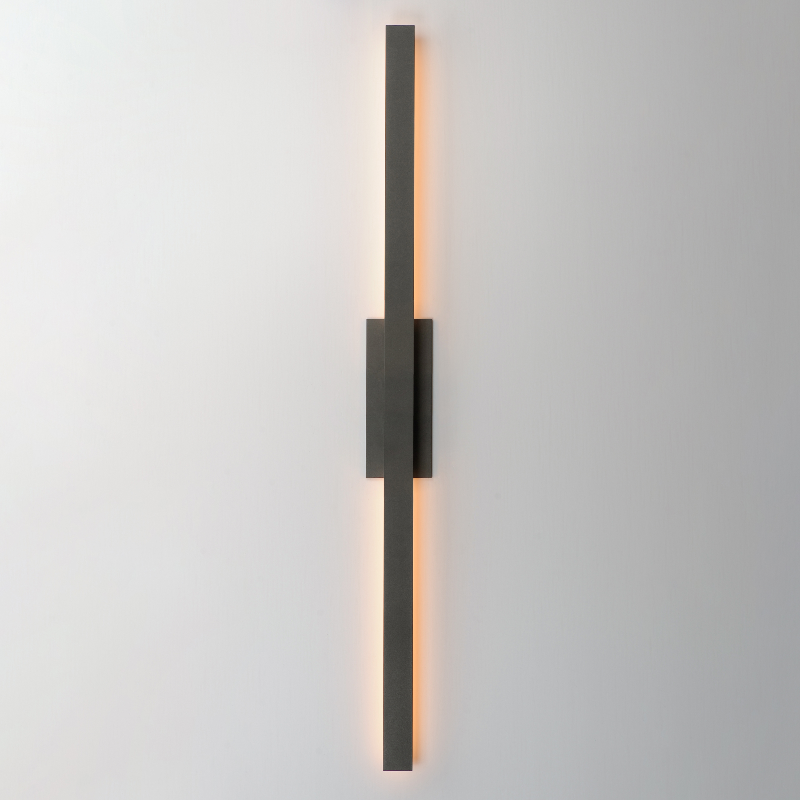 ET2 E42344 Alumilux Line 2-lt 51" Tall LED Outdoor Wall Sconce, CCT Selectable - Architectural Bronze
