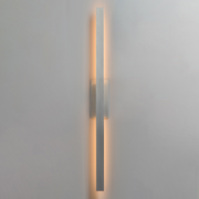ET2 E42344 Alumilux Line 2-lt 51" Tall LED Outdoor Wall Sconce, CCT Selectable - Satin Aluminum
