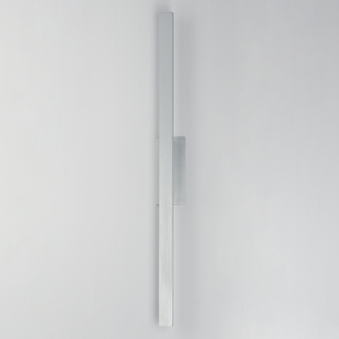ET2 E42344 Alumilux Line 2-lt 51" Tall LED Outdoor Wall Sconce, CCT Selectable - Satin Aluminum