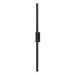 ET2 E42348 Alumilux Line 2-lt 96" Tall LED Outdoor Wall Sconce, 5CCT Selectable - Black