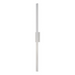 ET2 E42348 Alumilux Line 2-lt 96" Tall LED Outdoor Wall Sconce, 5CCT Selectable - Satin Aluminum