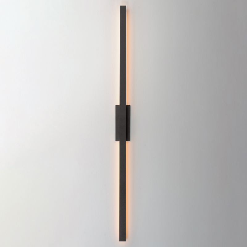 ET2 E42348 Alumilux Line 2-lt 96" Tall LED Outdoor Wall Sconce, 5CCT Selectable - Architectural Bronze