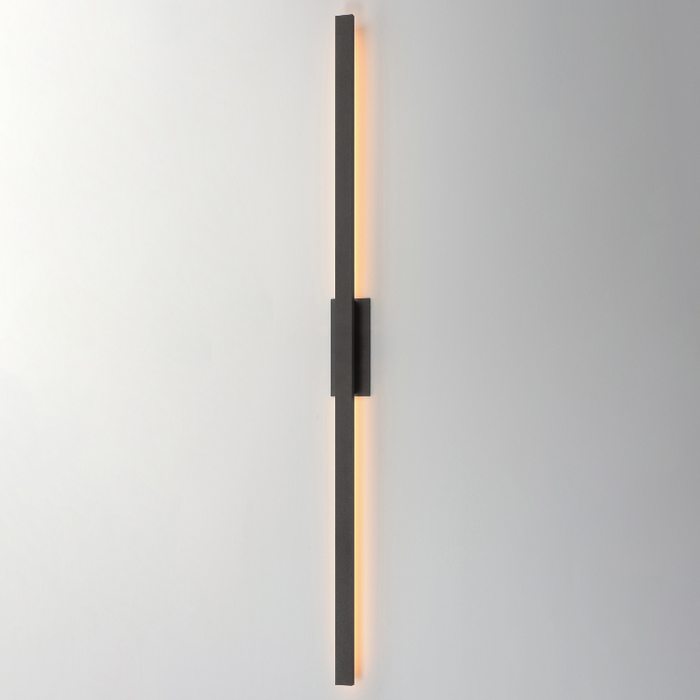 ET2 E42348 Alumilux Line 2-lt 96" Tall LED Outdoor Wall Sconce, 5CCT Selectable - Architectural Bronze