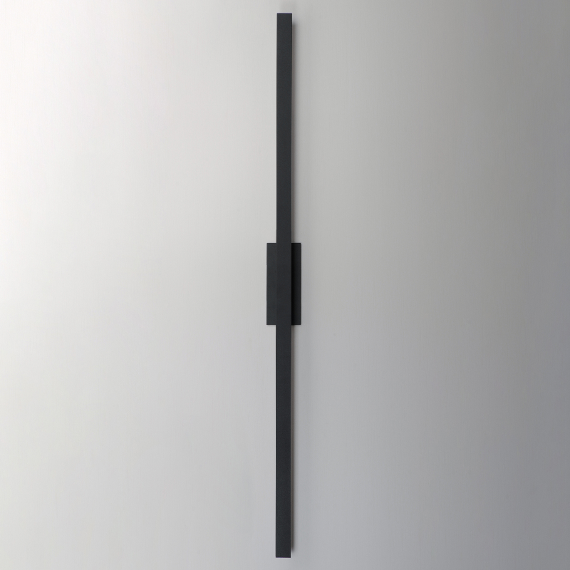 ET2 E42348 Alumilux Line 2-lt 96" Tall LED Outdoor Wall Sconce, 5CCT Selectable - Black