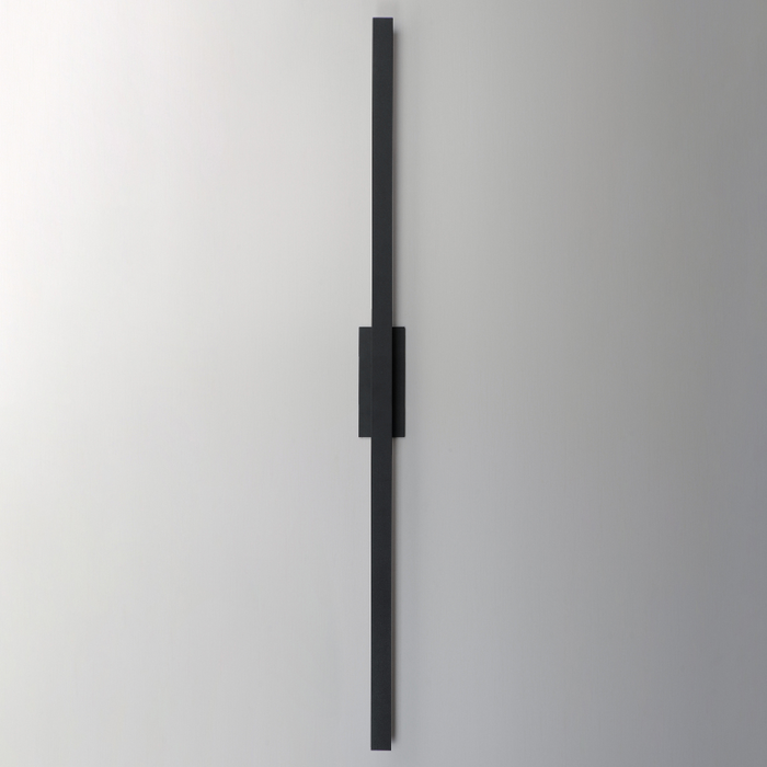 ET2 E42348 Alumilux Line 2-lt 96" Tall LED Outdoor Wall Sconce, 5CCT Selectable - Black