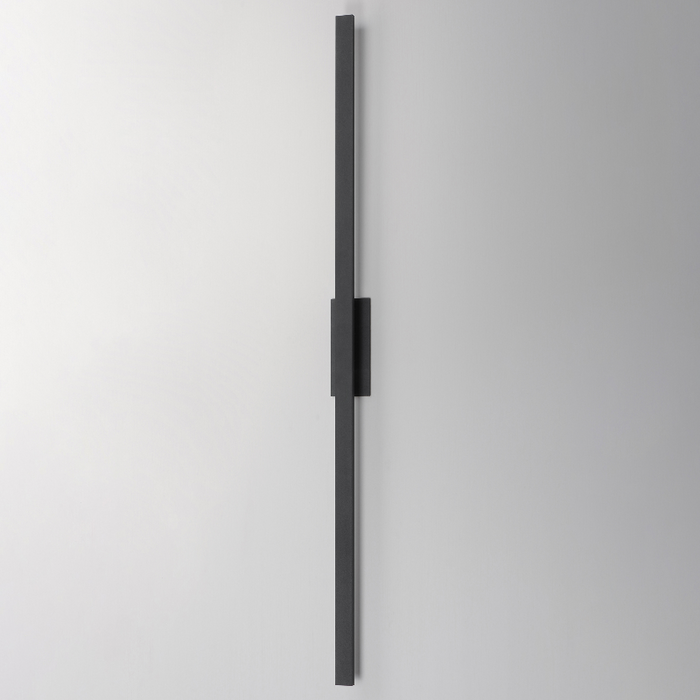 ET2 E42348 Alumilux Line 2-lt 96" Tall LED Outdoor Wall Sconce, 5CCT Selectable - Black