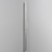 ET2 E42348 Alumilux Line 2-lt 96" Tall LED Outdoor Wall Sconce, 5CCT Selectable - Satin Aluminum