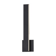ET2 E42361 Alumilux Sideline 2-lt 18" Tall LED Outdoor Wall Sconce - Black