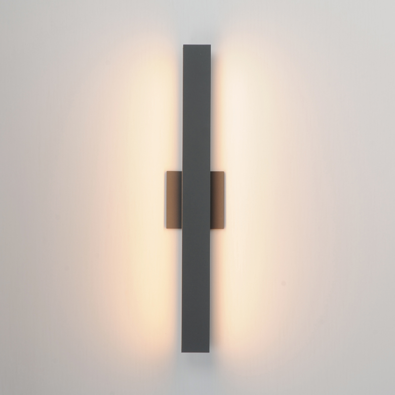 ET2 E42362 Alumilux Sideline 2-lt 24" Tall LED Outdoor Wall Sconce - Architectural Bronze