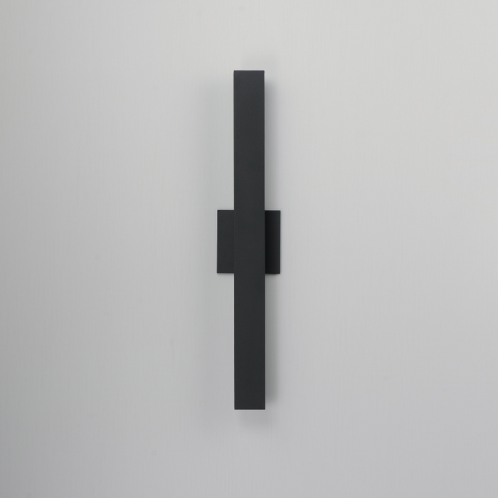 ET2 E42362 Alumilux Sideline 2-lt 24" Tall LED Outdoor Wall Sconce - Black