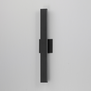 ET2 E42362 Alumilux Sideline 2-lt 24" Tall LED Outdoor Wall Sconce - Black