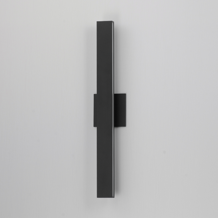 ET2 E42362 Alumilux Sideline 2-lt 24" Tall LED Outdoor Wall Sconce - Black