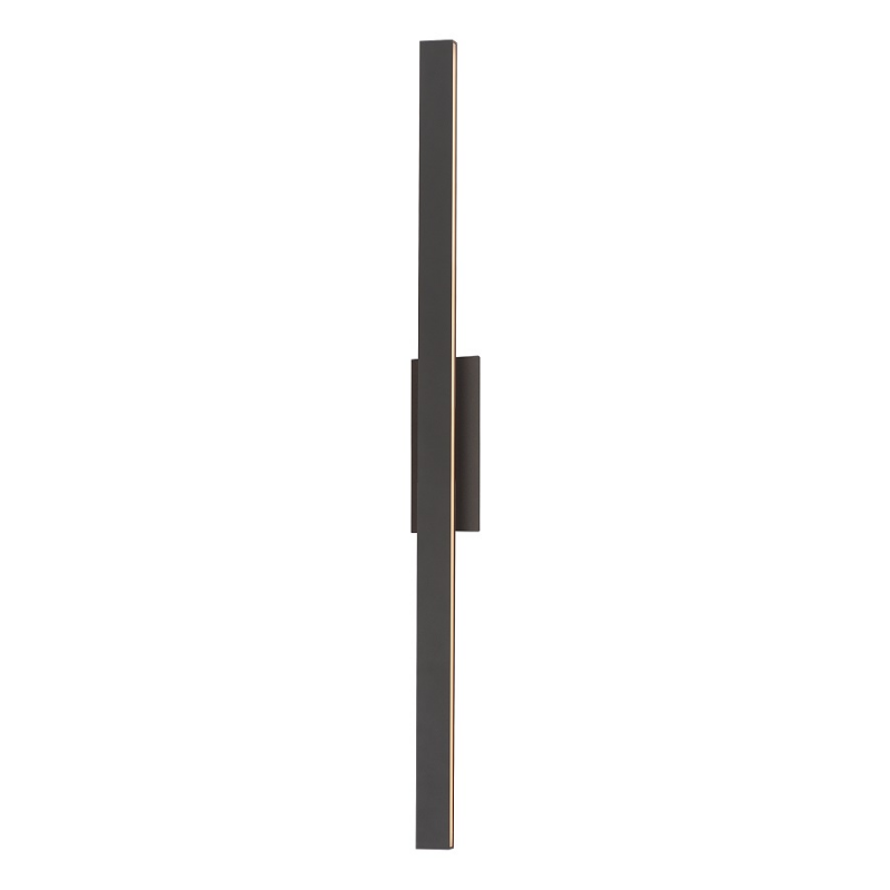 ET2 E42364 Alumilux Sideline 2-lt 51" Tall LED Outdoor Wall Sconce - Architectural Bronze