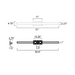 ET2 E42364 Alumilux Sideline 2-lt 51" Tall LED Outdoor Wall Sconce