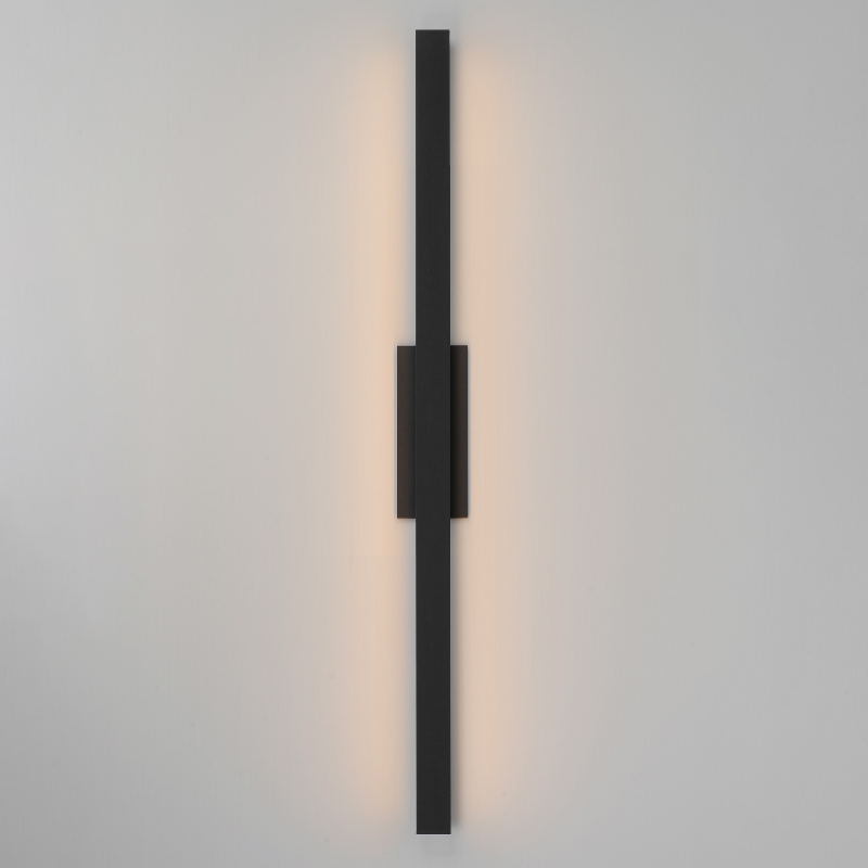ET2 E42364 Alumilux Sideline 2-lt 51" Tall LED Outdoor Wall Sconce - Black