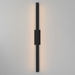 ET2 E42364 Alumilux Sideline 2-lt 51" Tall LED Outdoor Wall Sconce - Black