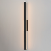 ET2 E42364 Alumilux Sideline 2-lt 51" Tall LED Outdoor Wall Sconce - Black