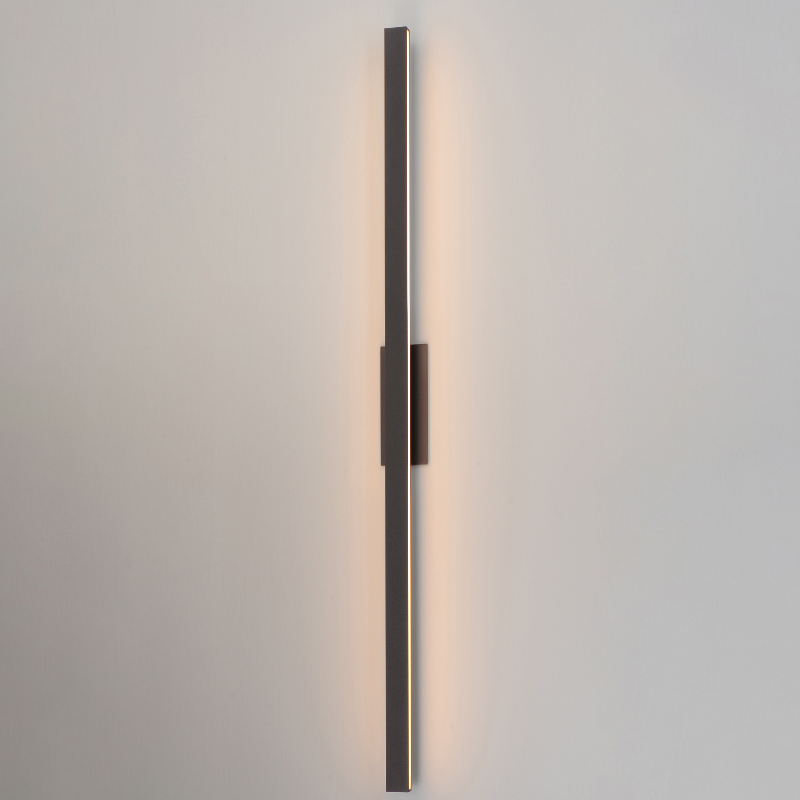 ET2 E42368 Alumilux Sideline 2-lt 96" Tall LED Outdoor Wall Sconce - Architectural Bronze