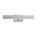 ET2 E42661 Alumilux Sideline 2-lt 18" LED Bath Vanity, 5CCT Selectable - Polished Chrome