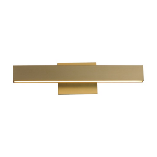 ET2 E42661 Alumilux Sideline 2-lt 18" LED Bath Vanity, 5CCT Selectable - Satin Brass