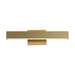 ET2 E42661 Alumilux Sideline 2-lt 18" LED Bath Vanity, 5CCT Selectable - Satin Brass