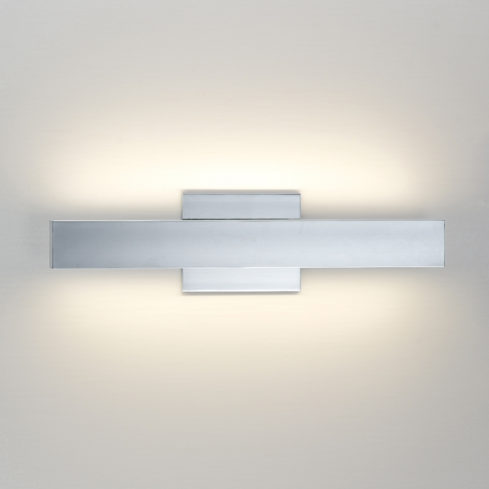 ET2 E42661 Alumilux Sideline 2-lt 18" LED Bath Vanity, 5CCT Selectable - Polished Chrome