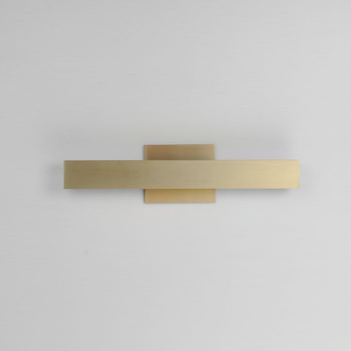 ET2 E42661 Alumilux Sideline 2-lt 18" LED Bath Vanity, 5CCT Selectable - Satin Brass