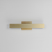 ET2 E42661 Alumilux Sideline 2-lt 18" LED Bath Vanity, 5CCT Selectable - Satin Brass