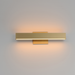ET2 E42661 Alumilux Sideline 2-lt 18" LED Bath Vanity, 5CCT Selectable - Satin Brass