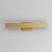 ET2 E42662 Alumilux Sideline 2-lt 24" LED Bath Vanity, 5CCT Selectable - Satin Brass