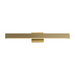 ET2 E42663 Alumilux Sideline 2-lt 30" LED Bath Vanity, 5CCT Selectable - Satin Brass