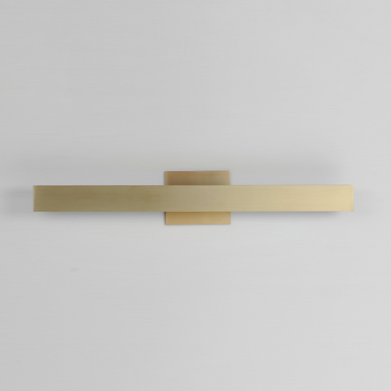 ET2 E42663 Alumilux Sideline 2-lt 30" LED Bath Vanity, 5CCT Selectable - Satin Brass