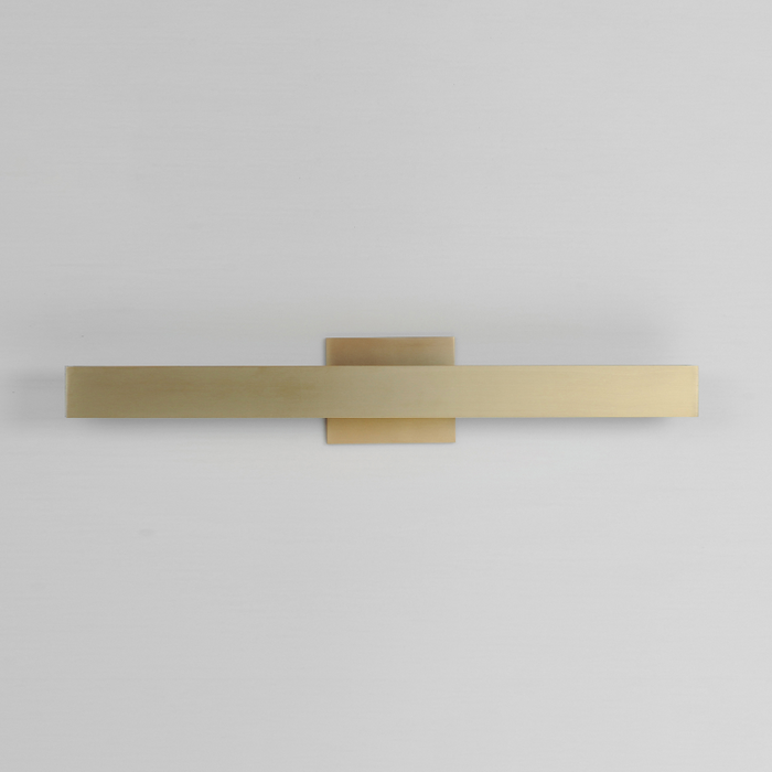 ET2 E42663 Alumilux Sideline 2-lt 30" LED Bath Vanity, 5CCT Selectable - Satin Brass