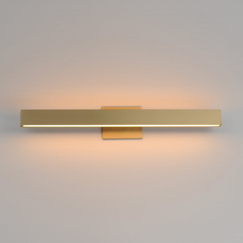 ET2 E42663 Alumilux Sideline 2-lt 30" LED Bath Vanity, 5CCT Selectable - Satin Brass