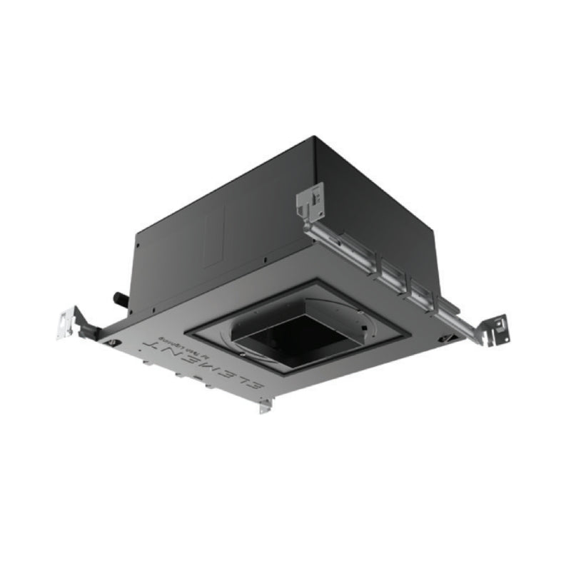Element E4PS Pro 4" 36W LED Square Fixed Downlight New Construction Housing