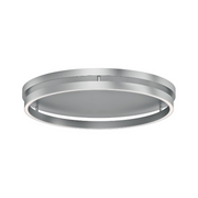 ET2 E52720 Groove 1-lt 24" LED Flush Mount, 5CCT Selectable - Brushed Aluminum