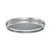 ET2 E52720 Groove 1-lt 24" LED Flush Mount, 5CCT Selectable - Brushed Aluminum