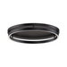 ET2 E52720 Groove 1-lt 24" LED Flush Mount, 5CCT Selectable - Black