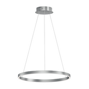ET2 E52724 Groove 1-lt 24" LED Pendant, 5CCT Selectable - Brushed Aluminum