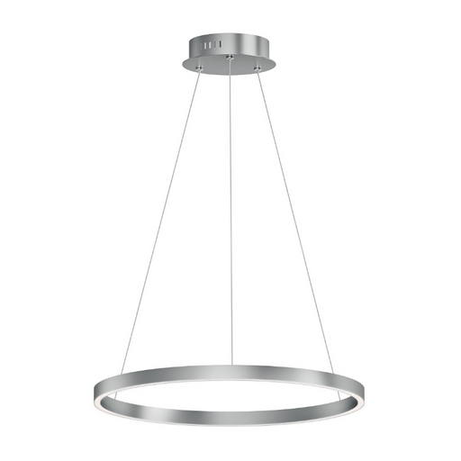 ET2 E52724 Groove 1-lt 24" LED Pendant, 5CCT Selectable - Brushed Aluminum