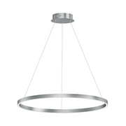 ET2 E52726 Groove 1-lt 32" LED Pendant, 5CCT Selectable - Brushed Aluminum