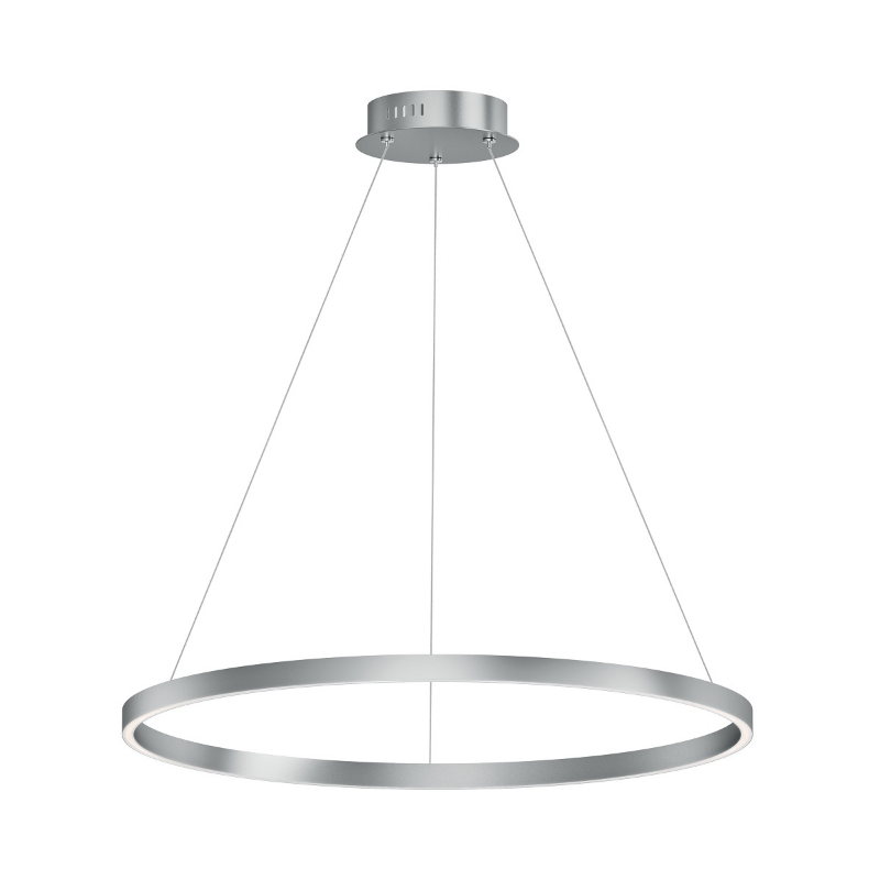 ET2 E52726 Groove 1-lt 32" LED Pendant, 5CCT Selectable - Brushed Aluminum