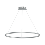 ET2 E52728 Groove 1-lt 40" LED Pendant, 5CCT Selectable - Brushed Aluminum