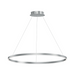 ET2 E52728 Groove 1-lt 40" LED Pendant, 5CCT Selectable - Brushed Aluminum