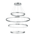 ET2 E52729 Groove 4-lt 40" LED Pendant, 5CCT Selectable - Brushed Aluminum