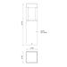 Kuzco EB43024-UNV Sonoma 24" Tall LED Bollard