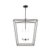Visual Comfort EC1364 Viota 4-lt 25" Large Lantern Pendant - Aged Iron