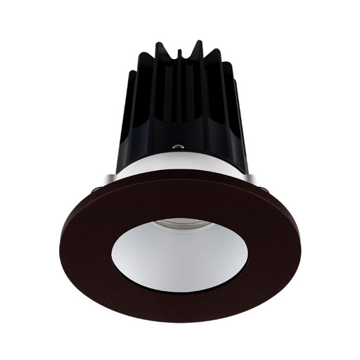 Lotus LED-2-S8W2 Designer 2" 8W LED Round Recessed Downlight, 5CCT Selectable - Alzak/Bronze