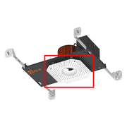 CSL ED1-R-TL Round Trimless Mud-In plate for 1" Eco-Downlight